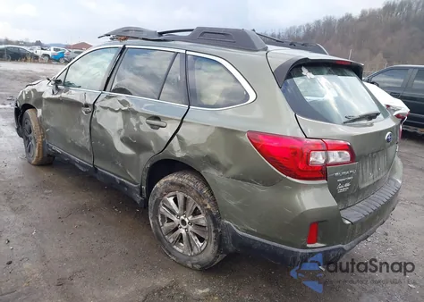 2017 Subaru Outback 2.5I z USA, uszkodzony, nr VIN 4S4BSAACXH3343079